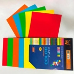 Giấy Bìa trộn 5 màu ĐB 160gsm, A4, 100 tờ, Nhóm B (8116MIX5)