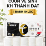 Khăn giấy cuộn không lõi TĐ ( giấy đẹp)