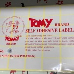 Decal A5 - Tomy PC-Uni mã 99 - 124