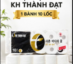 Khăn giấy cuộn không lõi TĐ ( giấy đẹp)