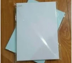 Giấy Decal A4 - đế xanh