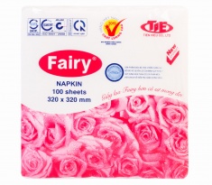 Khăn giấy Napkin Fairy 320 x 320mm