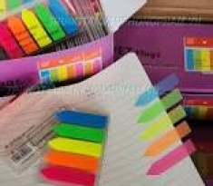 Giấy note 5 màu nhựa - Sticknote PET_601