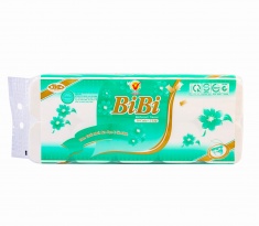 khăn giấy cuộn không lõi BIBI