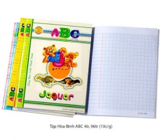 Tập 96 trang ABC 80gsm - 4 ô ly