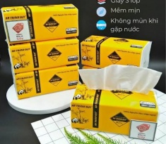 Khăn giấy rút bịch vàng TĐ