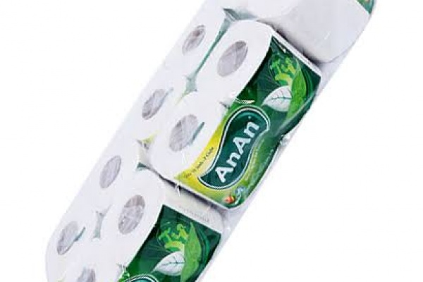 Khăn giấy cuộn An An có lõi 10 cuộn