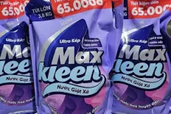 Nước giặt xả maxleen 3.8kg