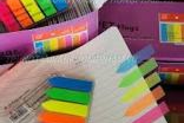 Giấy note 5 màu nhựa - Sticknote PET_601