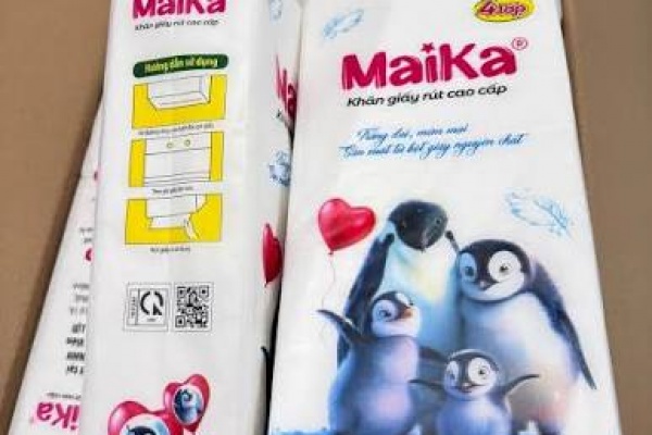 Khăn giấy treo tường cao cấp Maika