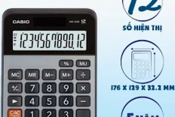 Máy tính casio mx-120b chính hãng
