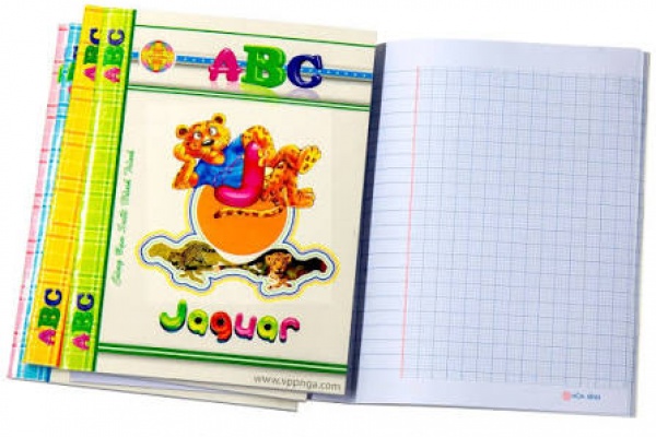 Tập 96 trang ABC 80gsm - 4 ô ly
